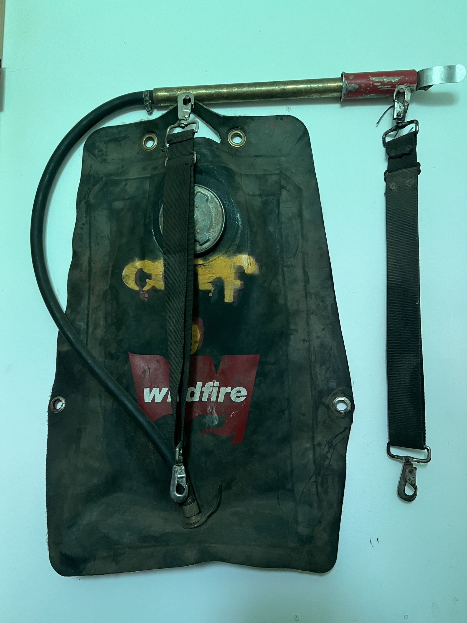 Firefighting equipment. Jennifer Gabrys, 2024.